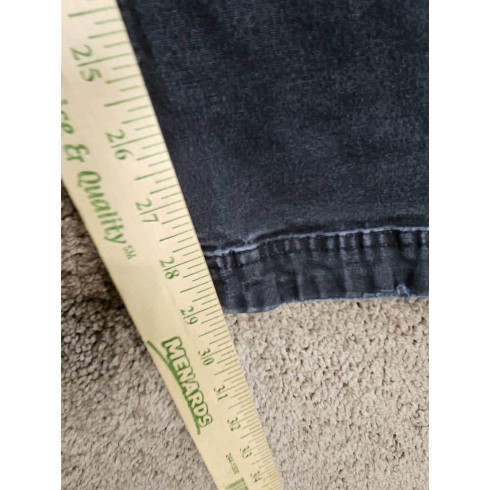 Duluth Trading Co Flex Fire Hose Black Cargo Canvas Pants Men's 42x32 (41x30) - Picture 7 of 16